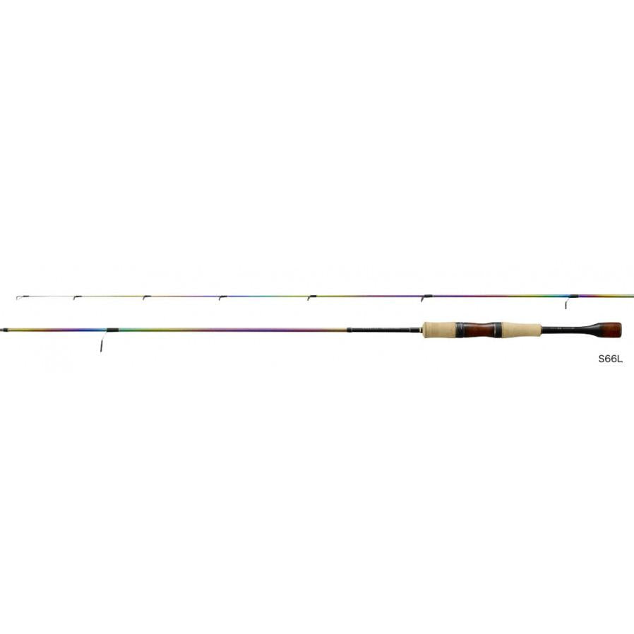 Shimano初代CARDIFF AREALIMITED ルアーロッド Shimano Cardiff Area Limited S66L Spinning Rod for Trout