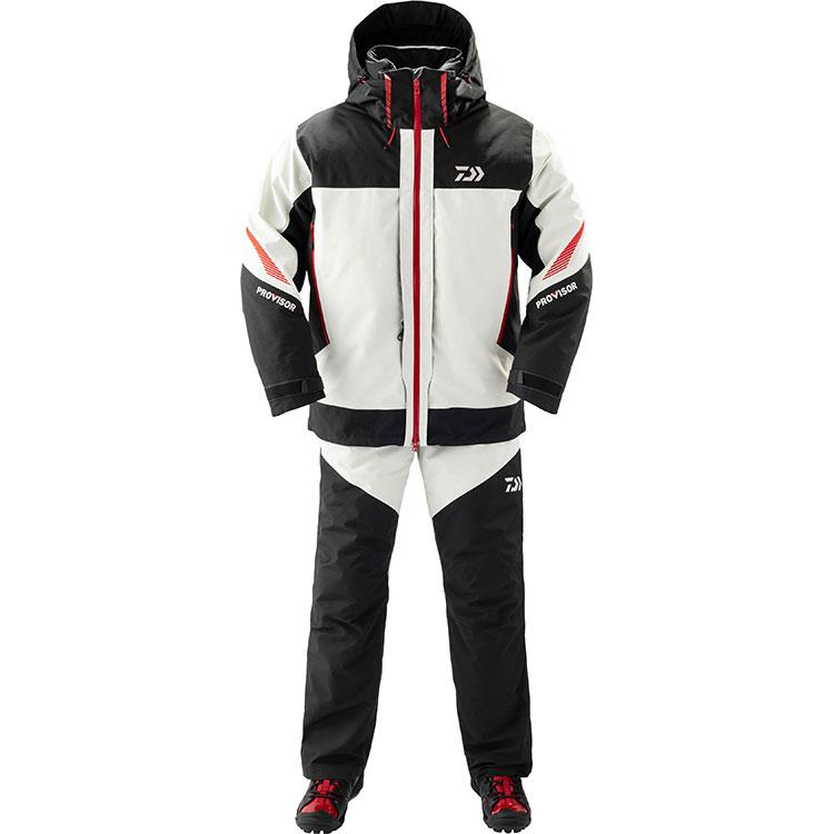 美品 ✨ DAIWA PROVISOR ゴアテックス防寒上下 LO 極寒釣行向け Daiwa DW-1809 PROVISOR Gore Tex Product Combi Up Winter Suit 3XL