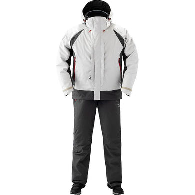 Daiwa DW-3409 Rain Max Hyper Combi Up Winter Suit 2XL Light Gray 4550133012389