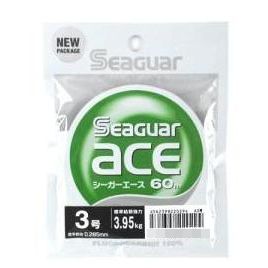 KUREHA Seaguar Ace Fluorocarbon Line 60m #3 3.95kg 8.7lb Spinning Reel 4562398220294