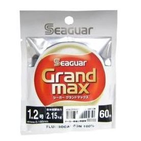 KUREHA Grand Max Fluorocarbon Line 60m #1.2 2.15kg 4.7lb Spinning Reel 4562398220430