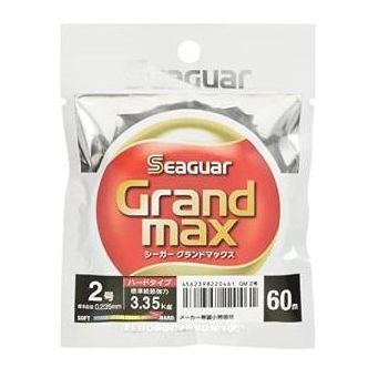 KUREHA Grand Max Fluorocarbon Line 60m #2 3.35kg 7.4lb Spinning Reel 4562398220461