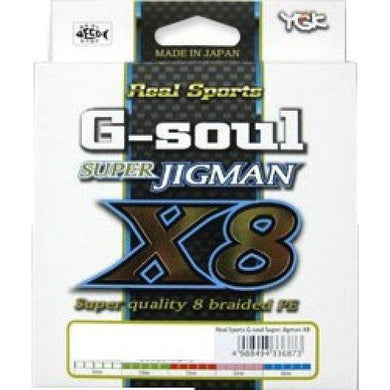 YGK G-SOUL SUPER JIGMAN X8 300m #2-35LB PE Braid 4988494336859