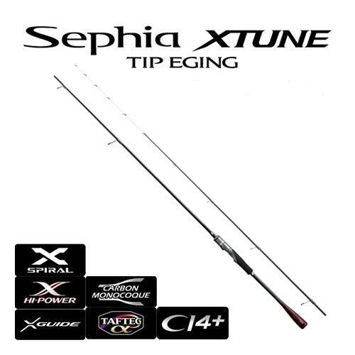 Shimano Sephia XTUNE TIP EGING S610L-S Eging Spinning Rod 4969363379047