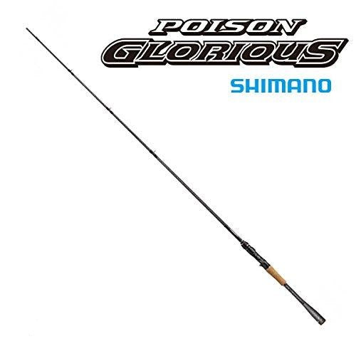 Shimano POISON GLORIOUS 170H+ Baitcasting Rod for Bass