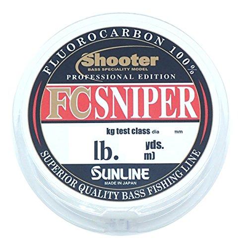 SUNLINE Shooter FC Sniper 100M 2.5LB Fluorocarbon Line