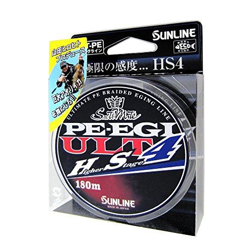 SUNLINE SM PE EGI ULT HS4 180m HG #0.4 PE Braid