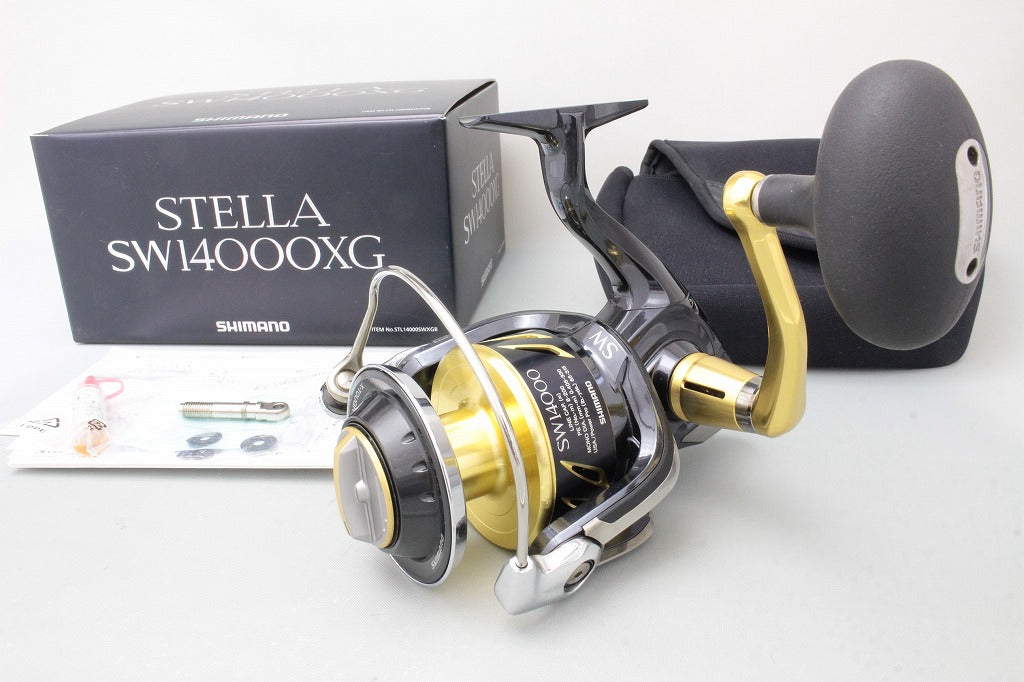 Shimano 13 STELLA SW 14000-XG Spinning Reel B8818 USED – North-One