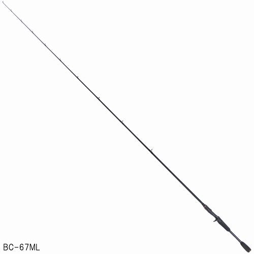 JACKALL BPM STANDARD BC-65M Baitcasting Rod for Bass
