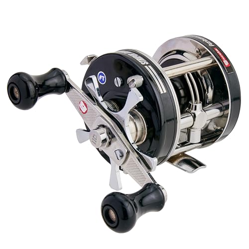 Abu Garcia Ambassadeur 5500 Striper Black Right Baitcasting Reel 0036282007123