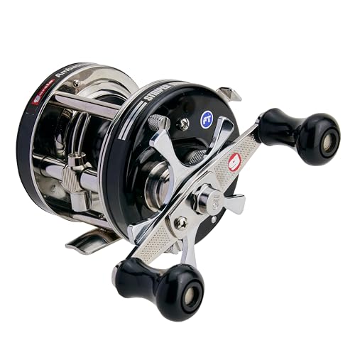 Abu Garcia Ambassadeur 5501 Striper Black Left Baitcasting Reel 0036282007130