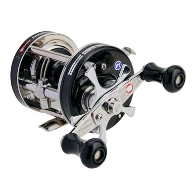 Abu Garcia Ambassadeur 6501 Striper Black Left Baitcasting Reel 0036282007154