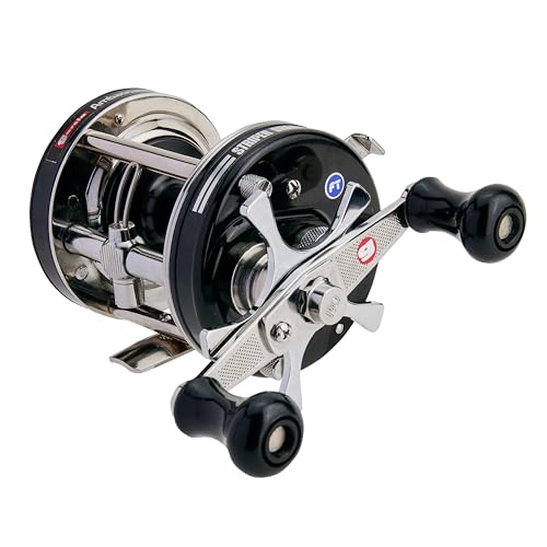 Abu Garcia Ambassadeur 6501 Striper Black Left Baitcasting Reel 0036282007154