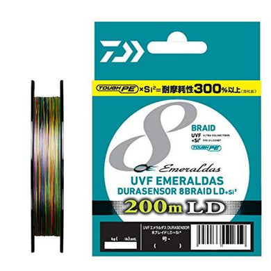 Daiwa UVF Emeraldas Dura Sensor X8LD Si2 0.4-200 PE Braid 4550133021619