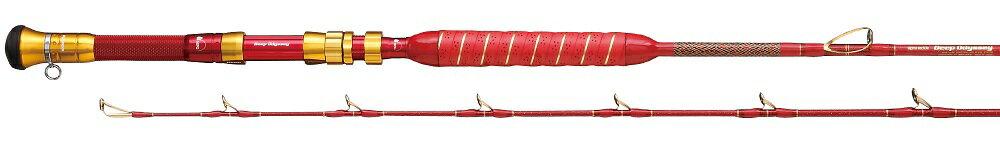 Alpha Tackle MPG DEEP ODYSSEY MODEL T Big Game Rod 4516508038934