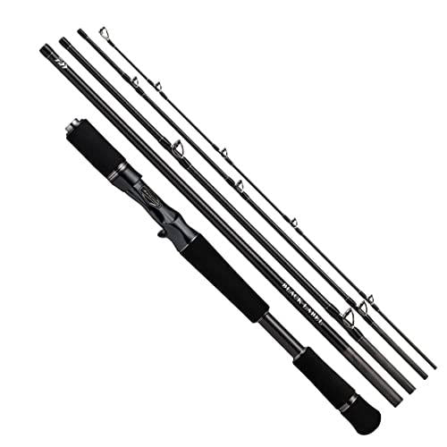 Daiwa BLACK LABEL Travel C66ML-5 Baitcasting Rod for Bass 4550133066948