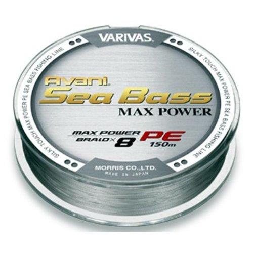 VARIVAS Sea Bass Max Power PE 150m #1.2 20.8lb PE Braid 4513498067838 ...
