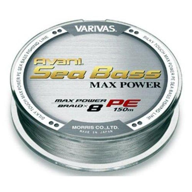 VARIVAS Sea Bass Max Power PE 150m #1.2 20.8lb PE Braid 4513498067838