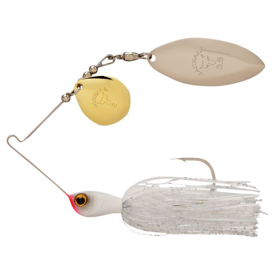 JACKALL Super Eruption Jr 3/8 oz Spinner Bait Lure White 4525807076417