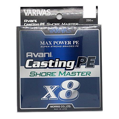 VARIVAS AVANI Casting PE Max Power X8 Shore Master 200m #1 PE Braid 4513498104960