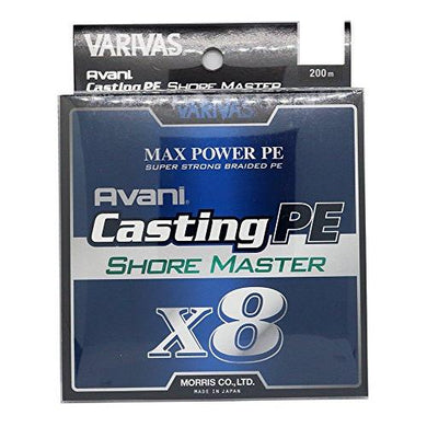 VARIVAS AVANI Casting PE Max Power X8 Shore Master 200m #1.2 PE Braid 4513498104977