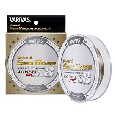 VARIVAS AVANI Seabass Max Power PE X8 150m Status Gold #1.5 PE Braid 4513498105813
