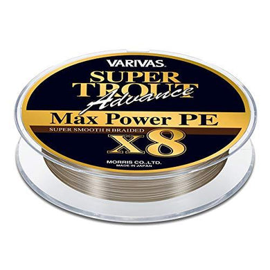 VARIVAS Super Trout Advance Max Power PE X8 150m #0.6 PE Braid 4513498107046