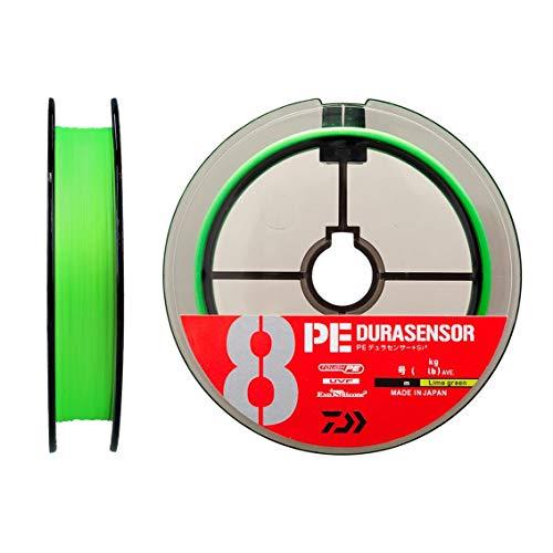 Daiwa UVF PE Dura Sensor X8 Si2 0.8-150 Lime green PE Braid 4550133116650