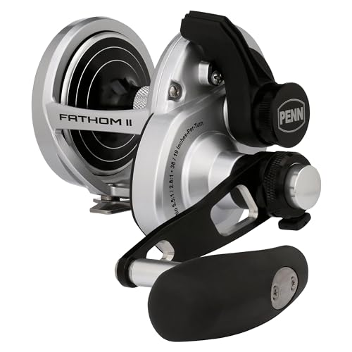 PENN International FATHOM II 2 Speed 30LD2 LH FTHII30LD2 Left Baitcasting Reel 0031324283527