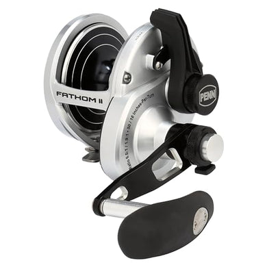 PENN International FATHOM II 2 Speed 40LD2 LH FTHII40LD2 Left Baitcasting Reel 0031324283541