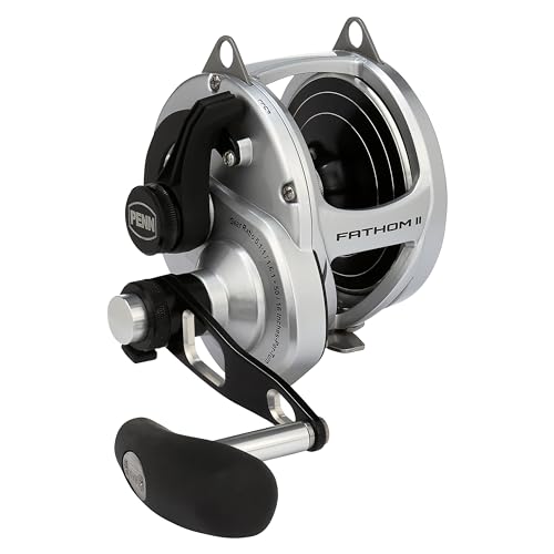 PENN International FATHOM II 2 Speed FTHII60NLD2 FTHII60NLD2 Baitcasting Reel 0031324283558