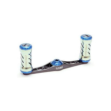 LIVRE Flat Type-F85 For right-handed For Shimano (Gunmetal P Blue G) 4580354502000