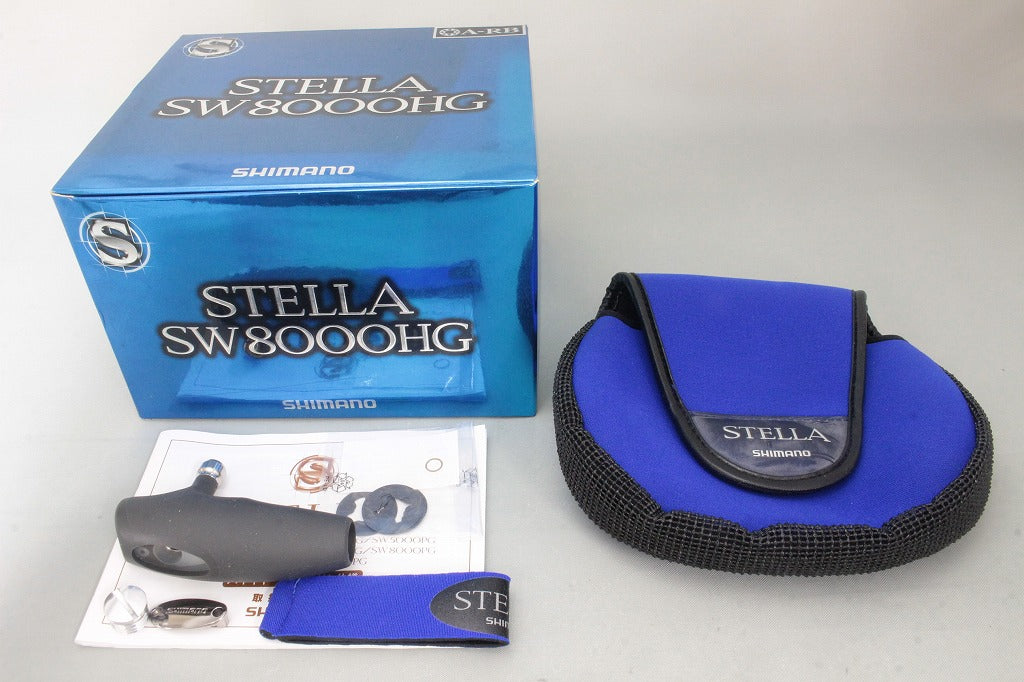 Shimano 01 STELLA SW 8000-HG Spinning Reel B9076 USED – North-One