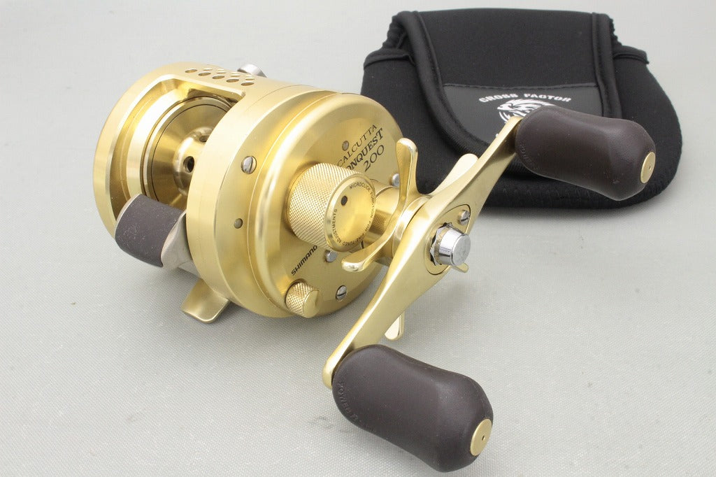 Shimano CALCUTTA CONQUEST 200 RH Baitcasting Reel B9167 USED