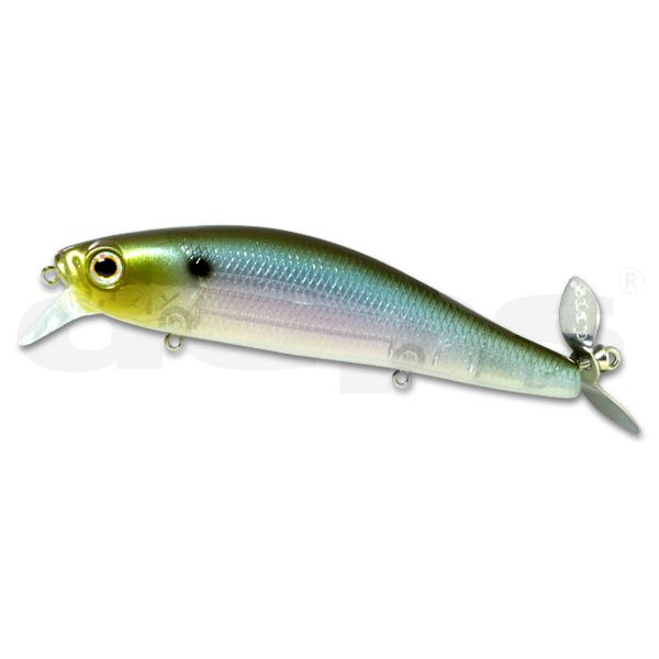 DEPS SPIRAL MINNOW #77 Ghost minnow 4544565077771