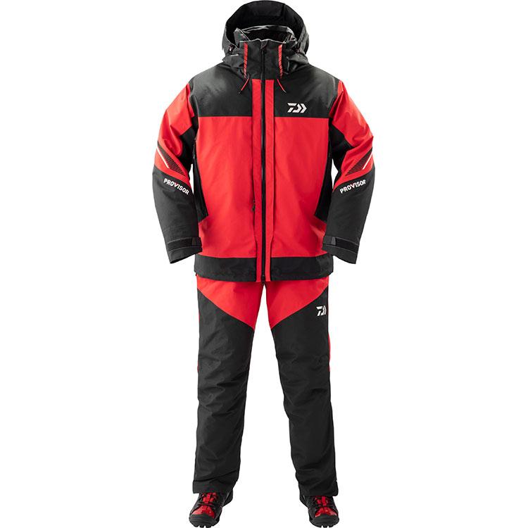Daiwa DW-1809 PROVISOR Gore Tex Product Combi Up Winter Suit 3XL Red 4550133011436