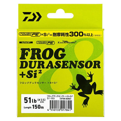 Daiwa UVF Frog Dura Sensor X8 Si2 53LB #4 -150  PE Braid 4550133017858