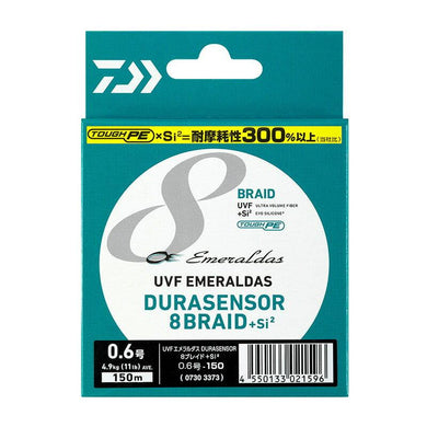 Daiwa UVF Emeraldas Dura Sensor X8 Si2 0.4-150  PE Braid 4550133021572