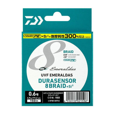 Daiwa UVF Emeraldas Dura Sensor X8 Si2 0.5-150  PE Braid 4550133021589