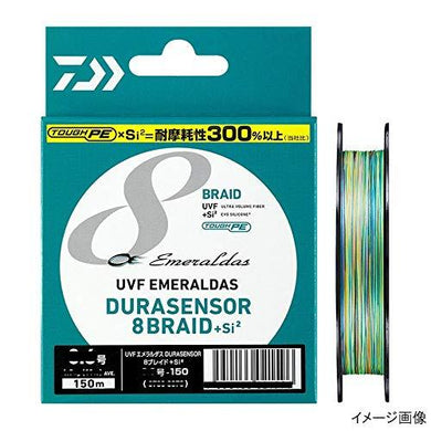 Daiwa UVF Emeraldas Dura Sensor X8 Si2 0.8-150  PE Braid 4550133021602
