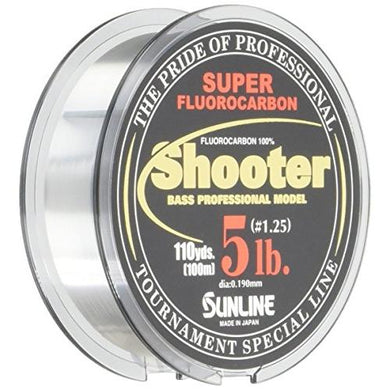 SUNLINE NEW SHOOTER 100M HG 5LB / #1.25  Fluorocarbon Line 4968813053858