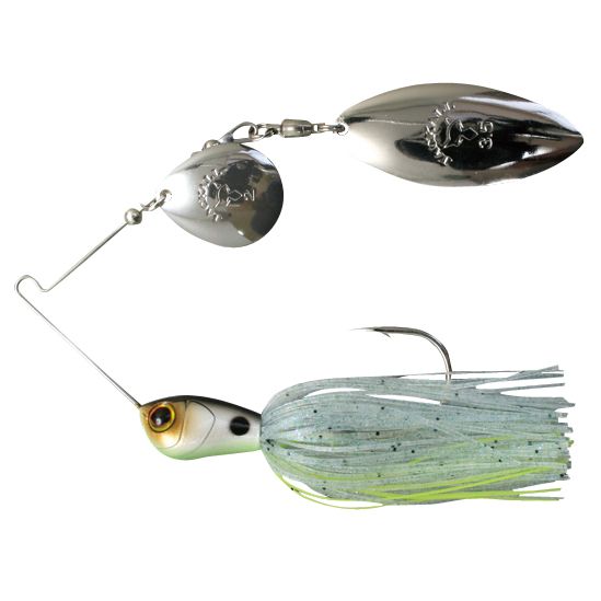 Jackall Super Eruption Jr 1/4 oz Spinner Bait Lure Devils Clear 4525807091991