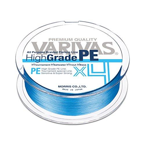 VARIVAS High Grade PE X4 Water Blue 150m #1.2 21lb PE Braid Line 4513498097620