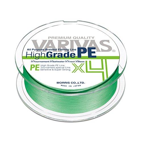 VARIVAS High Grade PE X4 Flash green 150m #0.6 10lb PE Braid Line 4513498097651