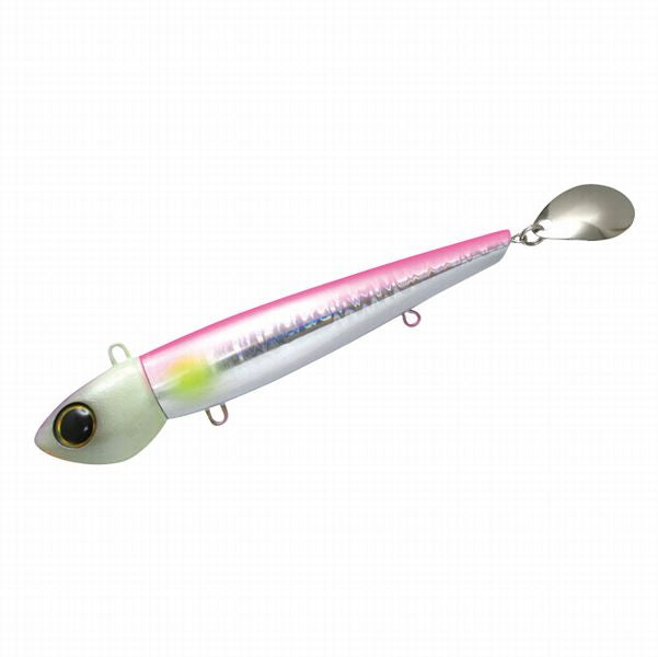 Jackall Anchovy Missile Jig Lure 150g Glow Pink Silver 4525807098365