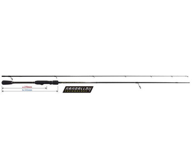 YAMAGA Blanks BlueCurrent 72/TZ NANO JGSP Spinning Rod 4571584100166