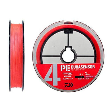 Daiwa UVF PE Dura Sensor X4 Si2 1.5-300 Coral red  PE Braid 4550133116155