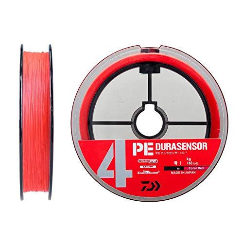Daiwa UVF PE Dura Sensor X4 Si2 1.5-300 Coral red  PE Braid 4550133116155