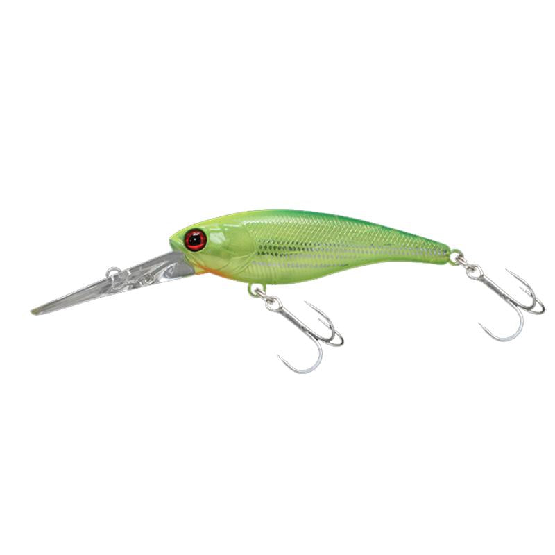 Jackall SOUL SHAD 68SP Suspend Minnow Sight Shigure Lime Chart 4525807139181