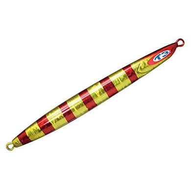 Jackall Anchovy Metal Type-III Flutter Metal Jig 200g Red Gold Stripe 4525807140101